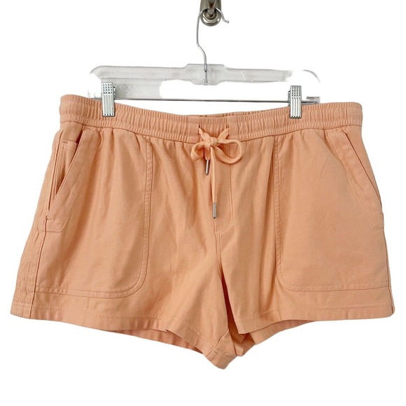 Athleta Farallon Peach Pull On Athletic Shorts Women’s Size XL - Picture 3 of 9